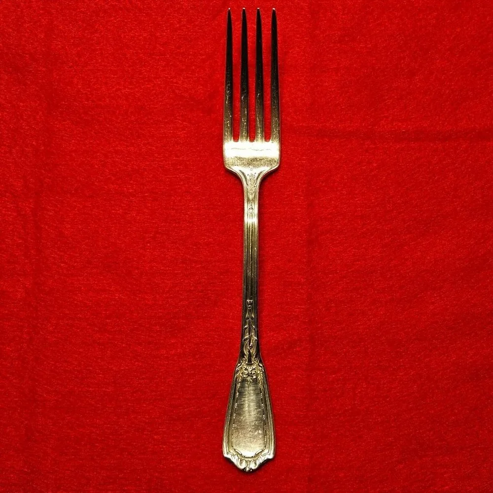 Reed & Barton Silver-Plate Silverware Lot of 11 Dinner Forks w/silvercloth -RARE